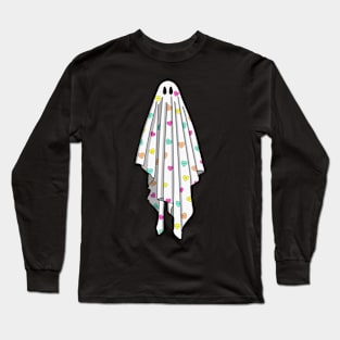 Conversation Heart Ghost Long Sleeve T-Shirt